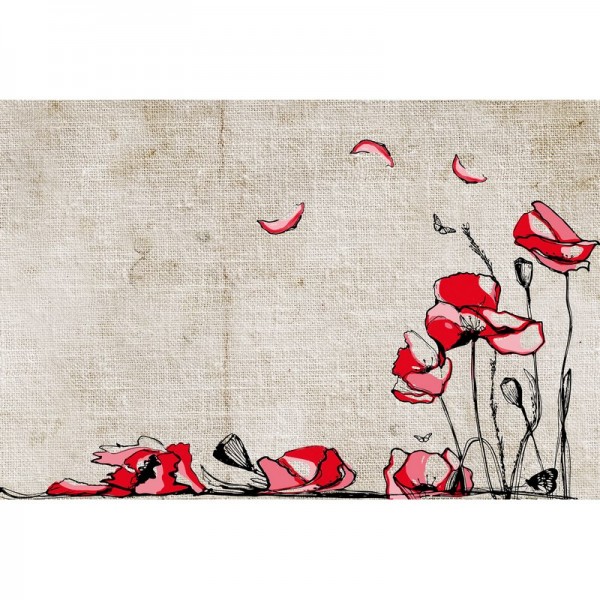 Wallpaper PG1A-POPPIES - GLAMORA Wallpaper PG1A-POPPIES - GLAMORA