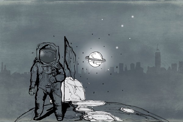 Papel Pintado PG31A-SPACEMAN - GLAMORA