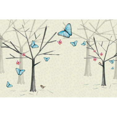 Carta da Parati SB1A-BUTTERFLY - GLAMORA