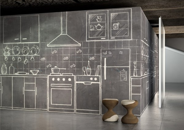 Papier peint GLV72A-FLAT-LOFT - GLAMORA
