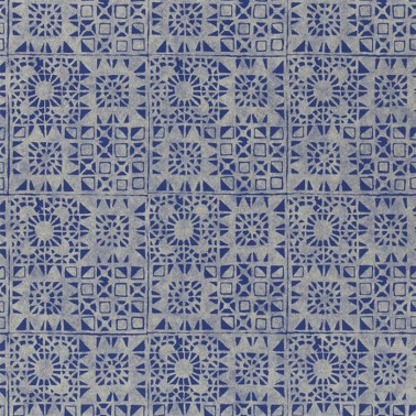 Papel de parede P605-09 SEREGO COBALT - Designers Guild