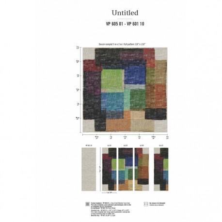 Papier peint Raffia & Madagascar Untitled VP-605-01 - Elitis