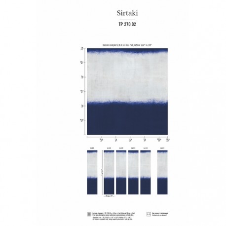 Papel de parede Tempo Sirtaki TP-270-02 - Elitis