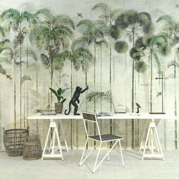 Wallpaper DGWIL1012 JUNGLE GREENERY - KHROMA