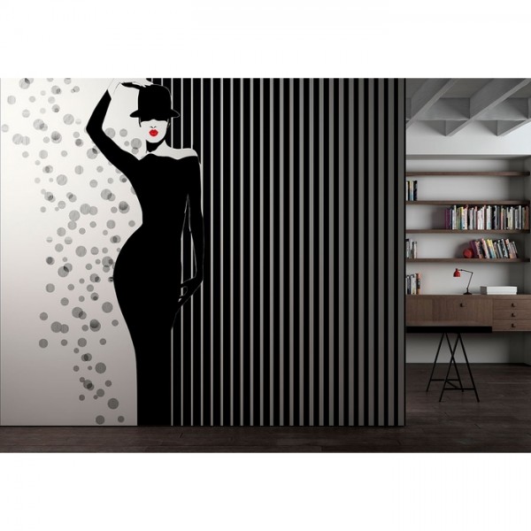 Papier peint BLACKWHITE GLVA10A - GLAMORA