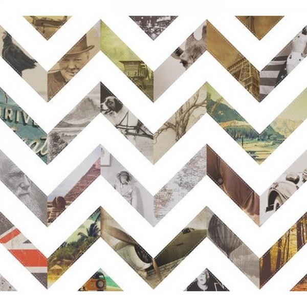 Carta da Parati Vintage Zig Zag 6332019 - WINDMILL AVENUE Carta da Parati Vintage Zig Zag 6332019 - WINDMILL AVENUE