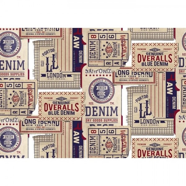 Wallpaper Tickets Red Mural 8500110 - COORDONNE Wallpaper Tickets Red Mural 8500110 - COORDONNE