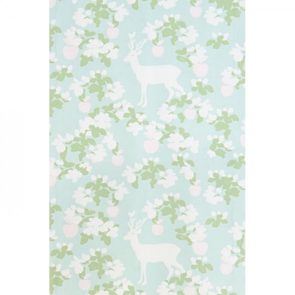 Tapete Apple Garden Turquoise 107-01 - MAJVILLAN Tapete Apple Garden Turquoise 107-01 - MAJVILLAN