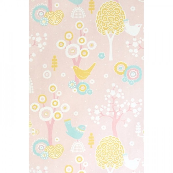 Wallpaper Cherry Valley Pink 102-05 - MAJVILLAN Wallpaper Cherry Valley Pink 102-05 - MAJVILLAN