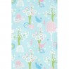 Papel de parede Cherry Valley Turquoise 102-02 - MAJVILLAN