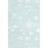 Papier peint The Big Blue Dusty Turquoise 119-01 - MAJVILLAN