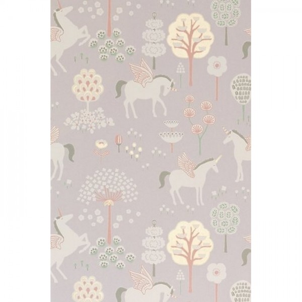 Papel de parede True Unicorns Lilac 116-04 - MAJVILLAN Papel de parede True Unicorns Lilac 116-04 - MAJVILLAN