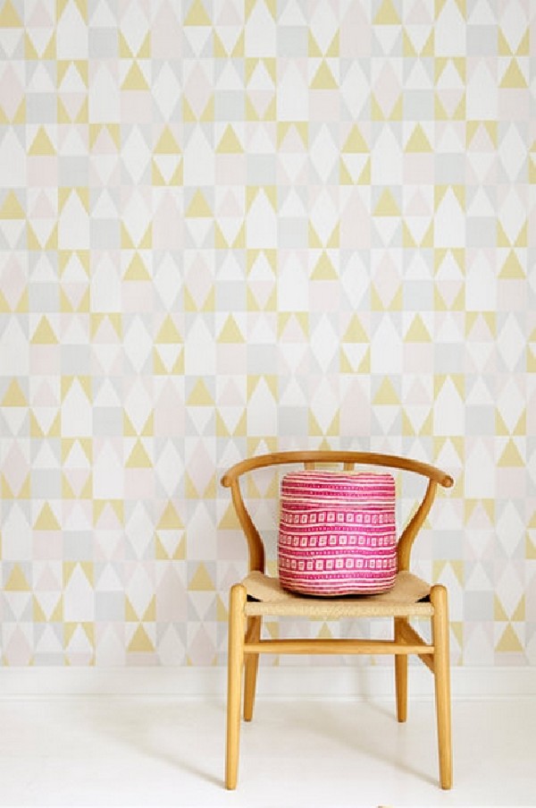Tapete Alice Pink-Yellow 109-01 - MAJVILLAN
