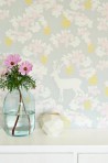 Wallpaper Apple Garden Grey 107-03 - MAJVILLAN