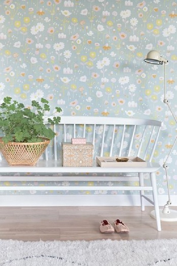 Tapete Bloom Grey 121-01 - MAJVILLAN