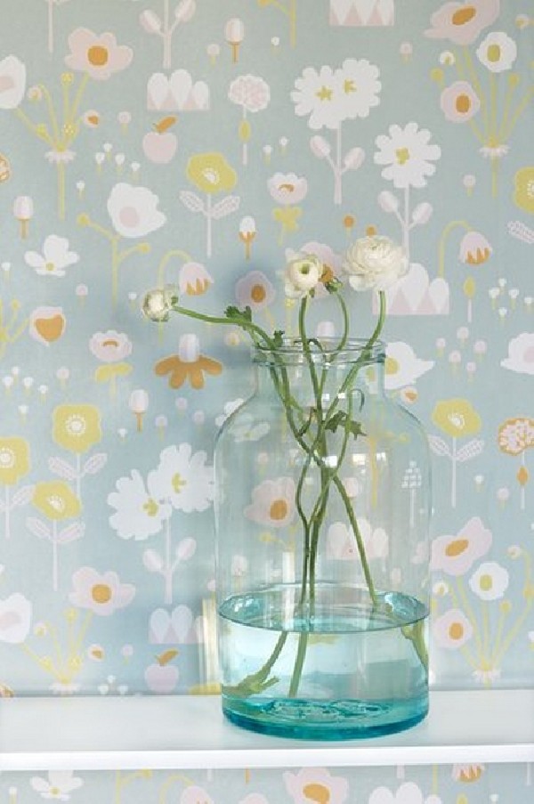 Tapete Bloom Grey 121-01 - MAJVILLAN