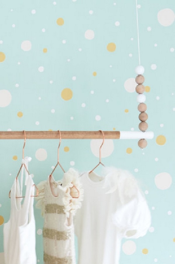 Papier peint Confetti Turquoise 117-02 - MAJVILLAN