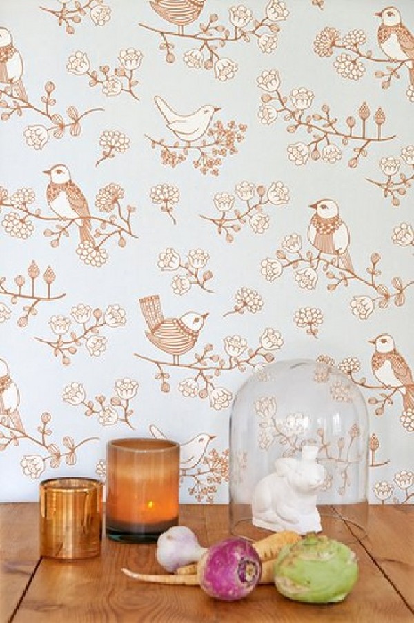 Papel de parede Sugar Tree Grey 106-05 - MAJVILLAN