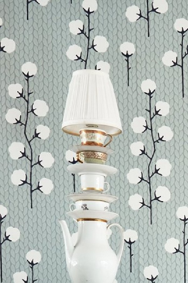 Wallpaper Sweet Cotton Grey 108-03 - MAJVILLAN