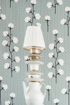 Wallpaper Sweet Cotton Grey 108-03 - MAJVILLAN