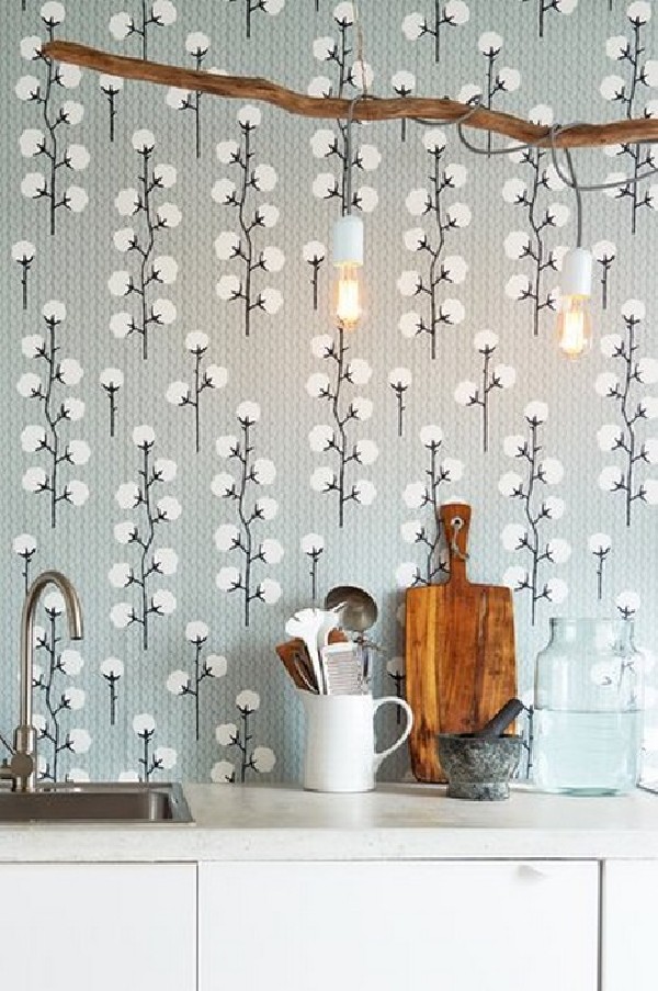 Wallpaper Sweet Cotton Grey 108-03 - MAJVILLAN