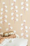 Papel de parede Sweet Cotton Soft Pink 108-01 - MAJVILLAN