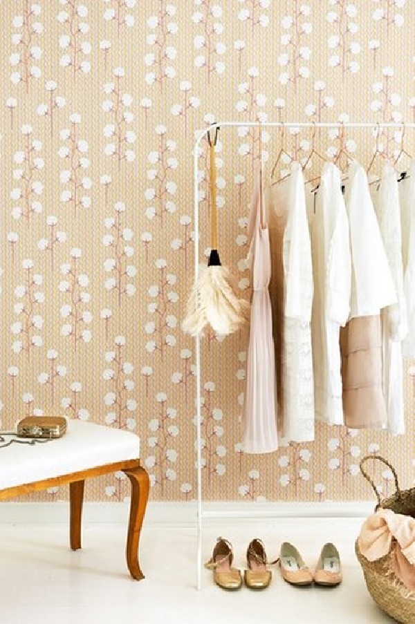 Papel de parede Sweet Cotton Soft Pink 108-01 - MAJVILLAN