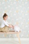 Papier peint True Unicorns Grey 116-01 - MAJVILLAN