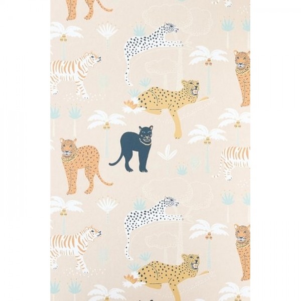 Wallpaper Black Panther Creamy Orange 134-03 - MAJVILLAN Wallpaper Black Panther Creamy Orange 134-03 - MAJVILLAN