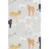 Papier peint Black Panther Light Grey 134-01 - MAJVILLAN
