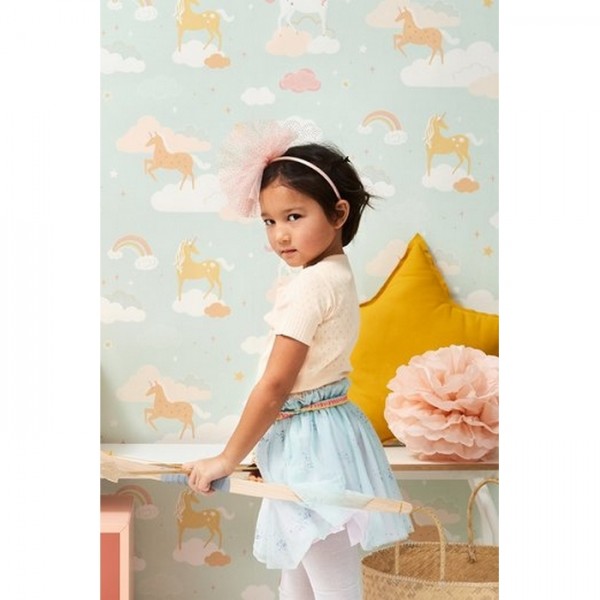 Wallpaper Rainbow Treasures Bubblegum 129-02 - MAJVILLAN
