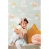 Wallpaper Rainbow Treasures Bubblegum 129-02 - MAJVILLAN