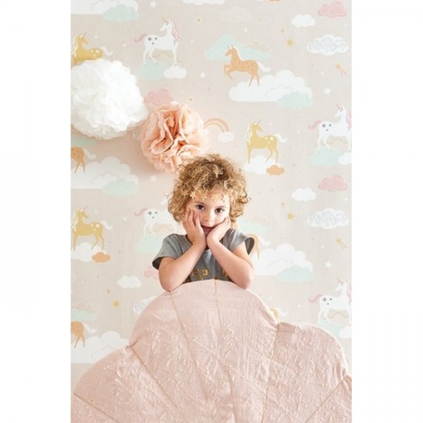 Tapete Rainbow Treasures Lovely Pastel Pink 129-03 - MAJVILLAN