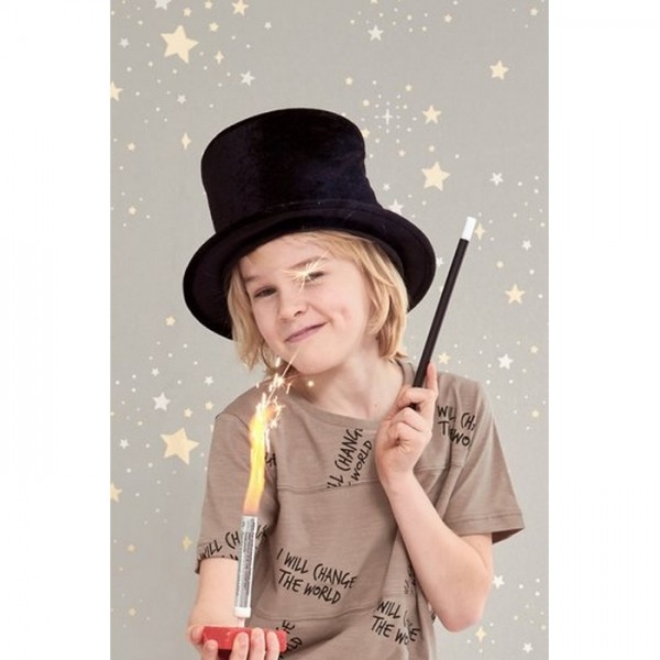 Papier peint Twinkle Mud Grey 135-01 - MAJVILLAN
