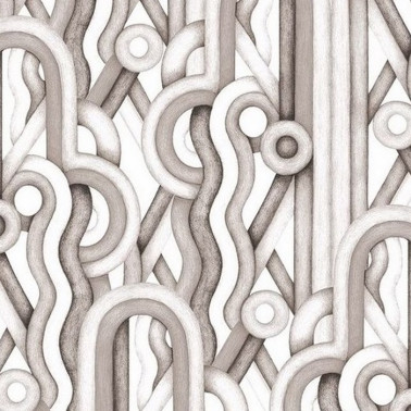 Papel de parede Caligrama RU3401-5 - Tres Tintas
