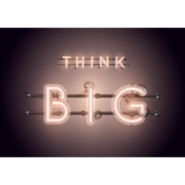 Papel de parede Neon Big Nude Mural 8500181 - COORDONNE