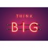 Wallpaper Neon Big Red Mural 8500180 - COORDONNE
