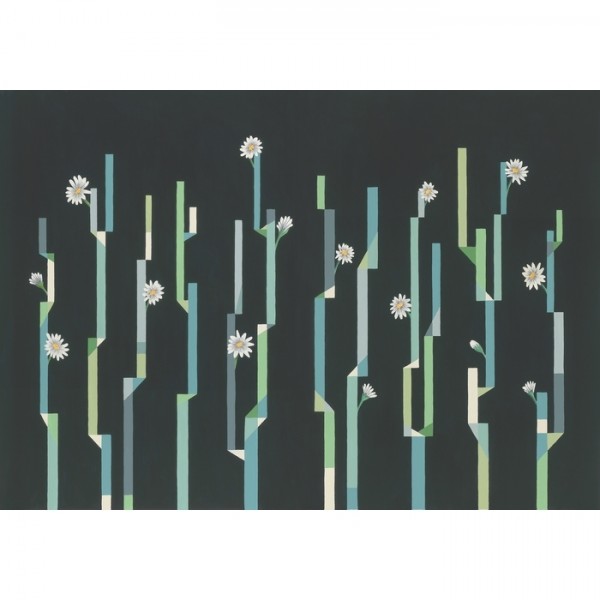 Papier peint Mural Flor de Cactus - Noche 8000055 - COORDONNE Papier peint Mural Flor de Cactus - Noche 8000055 - COORDONNE