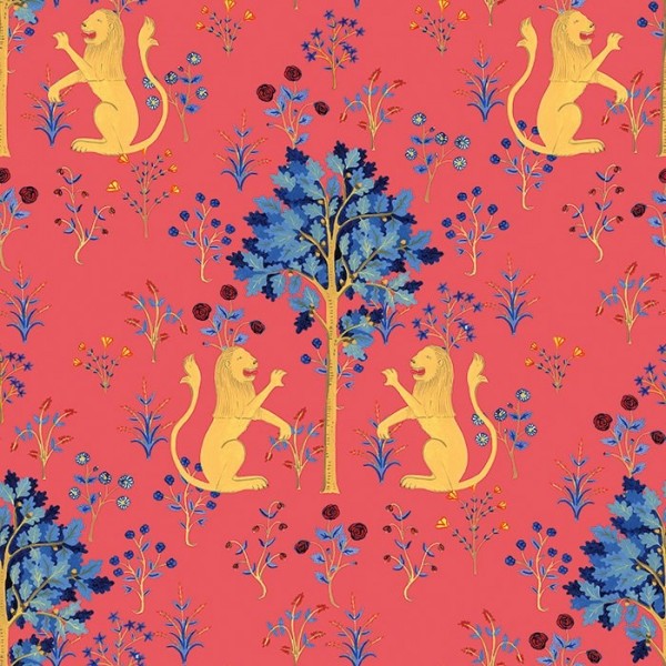 Tapete Medieval Tapestry Deep Coral 8000013 - COORDONNE Tapete Medieval Tapestry Deep Coral 8000013 - COORDONNE