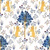 Wallpaper Medieval Tapestry Pure White 8000012 - COORDONNE