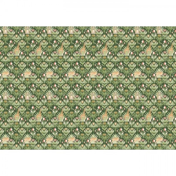 Wallpaper Mural Natural Habitat - Green 8000042 - COORDONNE Wallpaper Mural Natural Habitat - Green 8000042 - COORDONNE
