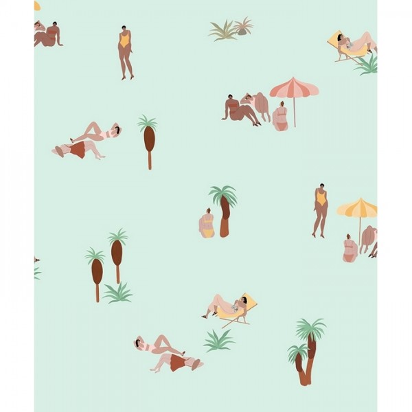 Papier peint One Day At The Beach - Ocean 8000041 - COORDONNE Papier peint One Day At The Beach - Ocean 8000041 - COORDONNE