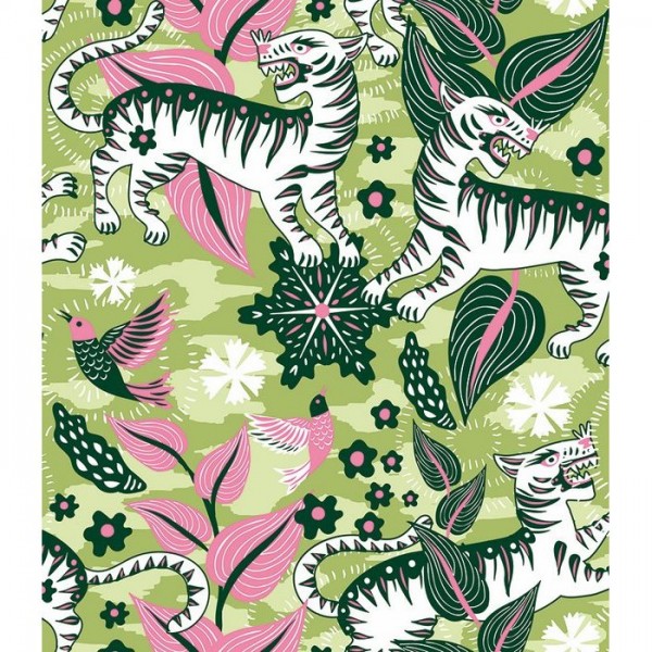 Papel Pintado Selva de Tigres - Morning 8000016 - COORDONNE Papel Pintado Selva de Tigres - Morning 8000016 - COORDONNE