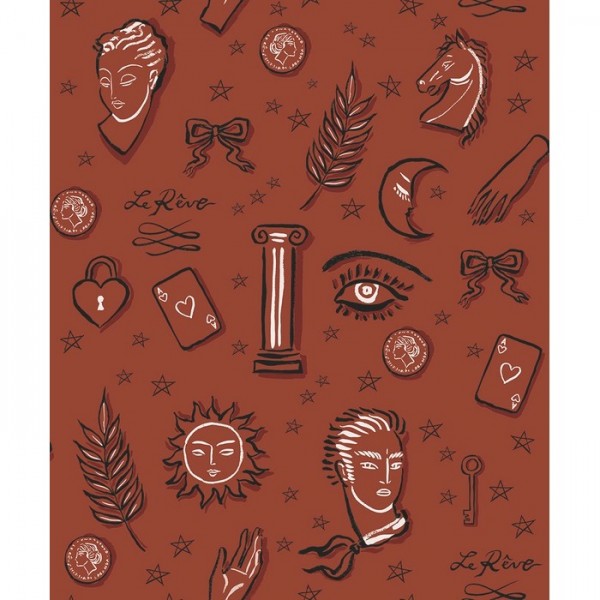 Papier peint Le Reve - Terracota 8000046 - COORDONNE Papier peint Le Reve - Terracota 8000046 - COORDONNE