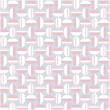 Papel Pintado RALEIGH PINK DOM1411-1 - LES DOMINOTIERS