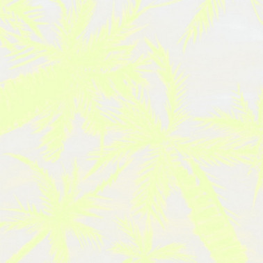 Wallpaper ROYAL PALM YELLOW DOM1410-3 - LES DOMINOTIERS