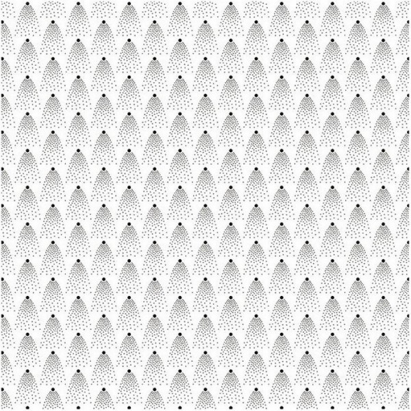 Carta da Parati BETSY BLACK WHITE DOM144-1 - LES DOMINOTIERS