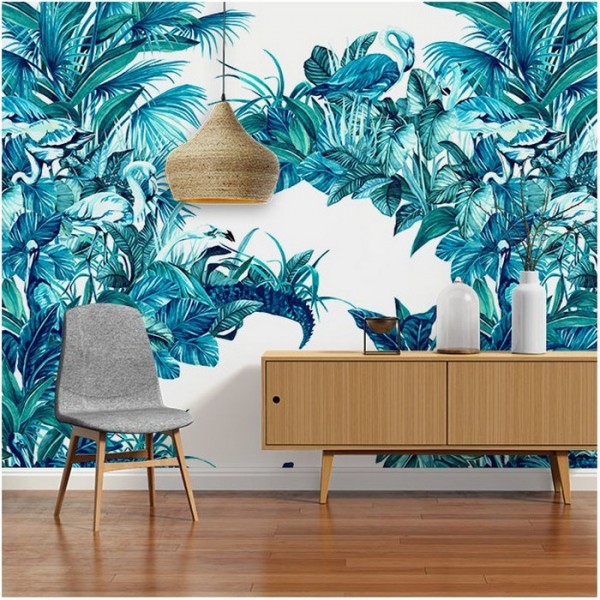 Papel Pintado EVERGLADES BLUE DOM145-3 - LES DOMINOTIERS