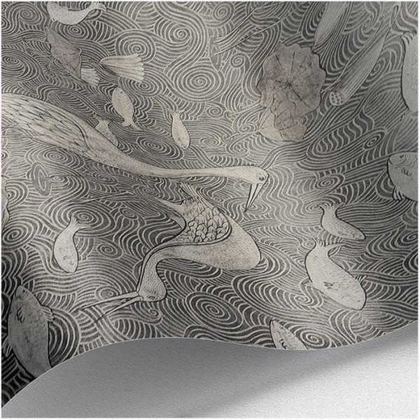 Papier peint ENCHANTED RIVER AFDC200-3 - LES DOMINOTIERS