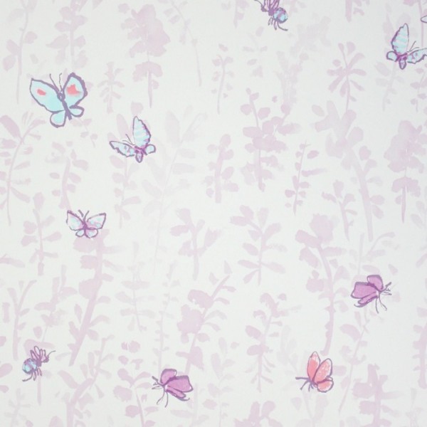 Papier peint Butterfly Meadow W6061-03 - OSBORNE and LITTLE Papier peint Butterfly Meadow W6061-03 - OSBORNE and LITTLE